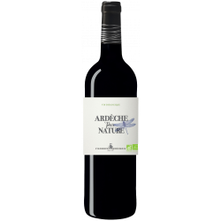 ARDÈCHE PAR NATURE BIO VIN BIOLOGIQUE ROUGE 2020 (75CL)