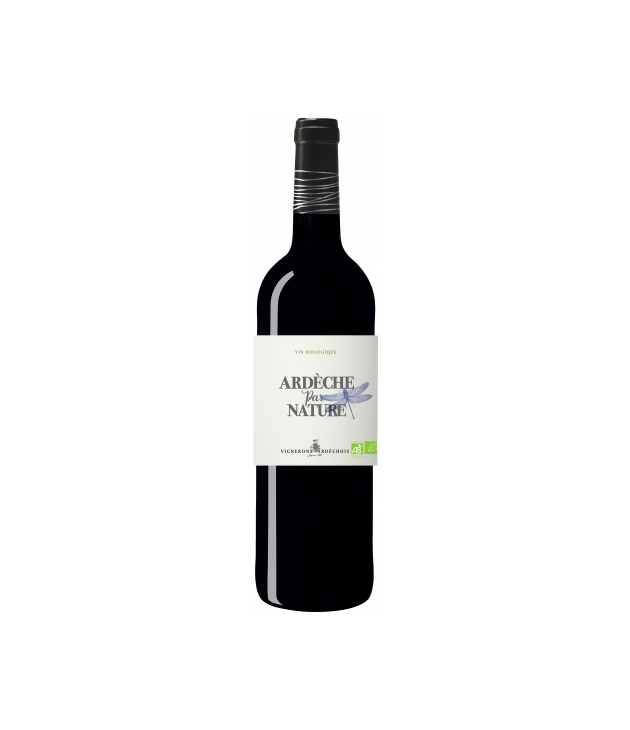 ARDÈCHE PAR NATURE BIO VIN BIOLOGIQUE ROUGE 2020 (75CL)