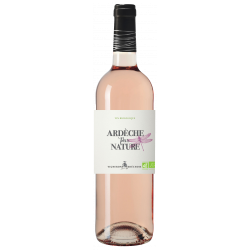 ARDÈCHE PAR NATURE BIO VIN BIOLOGIQUE ROSÉ 2021 (75CL)