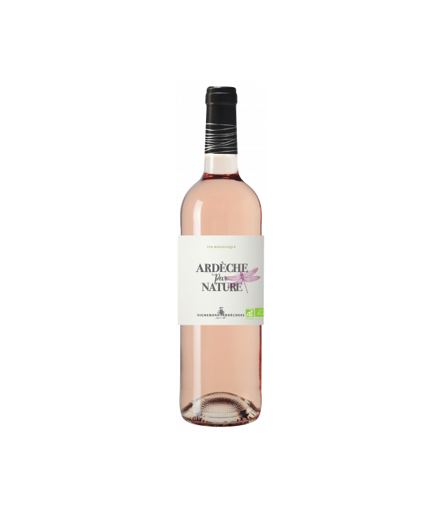 ARDÈCHE PAR NATURE BIO VIN BIOLOGIQUE ROSÉ 2021 (75CL)