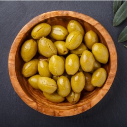 Olives vertes dénoyautées  bio (250g)