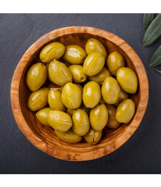 Olives vertes dénoyautées  bio (250g)