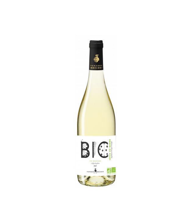 CÔTE DU RHÔNE BIO - L'Effet Papillon Blanc  (75CL)