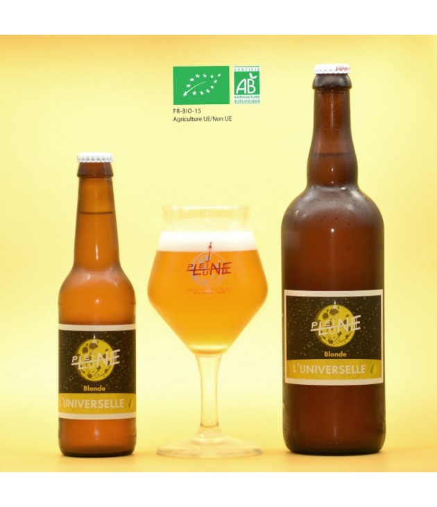 Bière bio L'UNIVERSELLE (33cl)