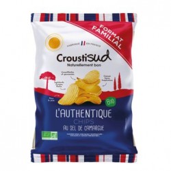 Chips L'AUTHENTIQUE au sel de Camargue BIO (100G)