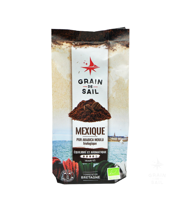 CAFÉ GRAINS MEXIQUE BIO (500G)