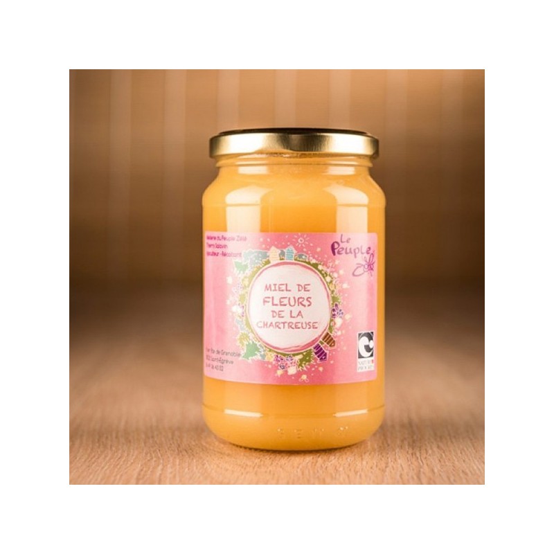 Miel fleurs de la chartreuse bio (500g) Miel fleurs de la chartreuse bio (500g)