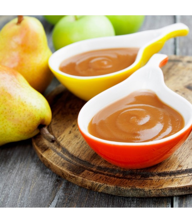 Purée de pomme poire bio (620g) Purée de pomme poire bio (620g)