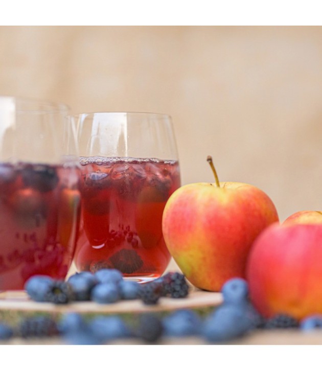 Jus de pommes MYRTILLE bio (1L) Jus de pommes MYRTILLE bio (1L)