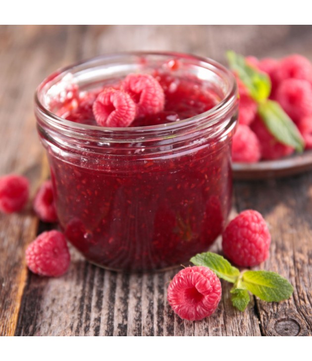 Confiture de framboise bio (340g)