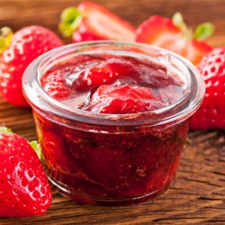 Confiture de fraise bio (340g)