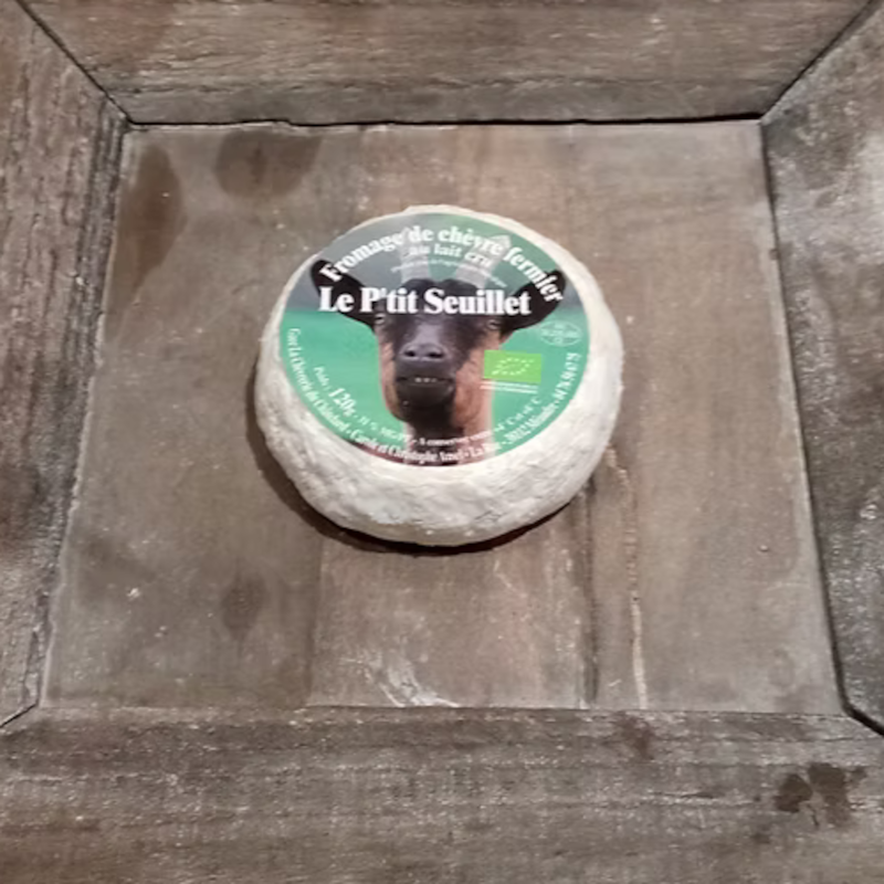 LE P'TIT SEUILLET DE CHÈVRE BIO  - DESCLICS PAYSAN, LE GOÛT DU BIO SOLIDAIRE PRÈS DE CHEZ VOUS