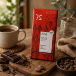 TABLETTE DE CHOCOLAT NOIR 75% DE CACAO BIO - DESCLICS PAYSAN, LE GOÛT DU BIO SOLIDAIRE PRÈS DE CHEZ VOUS