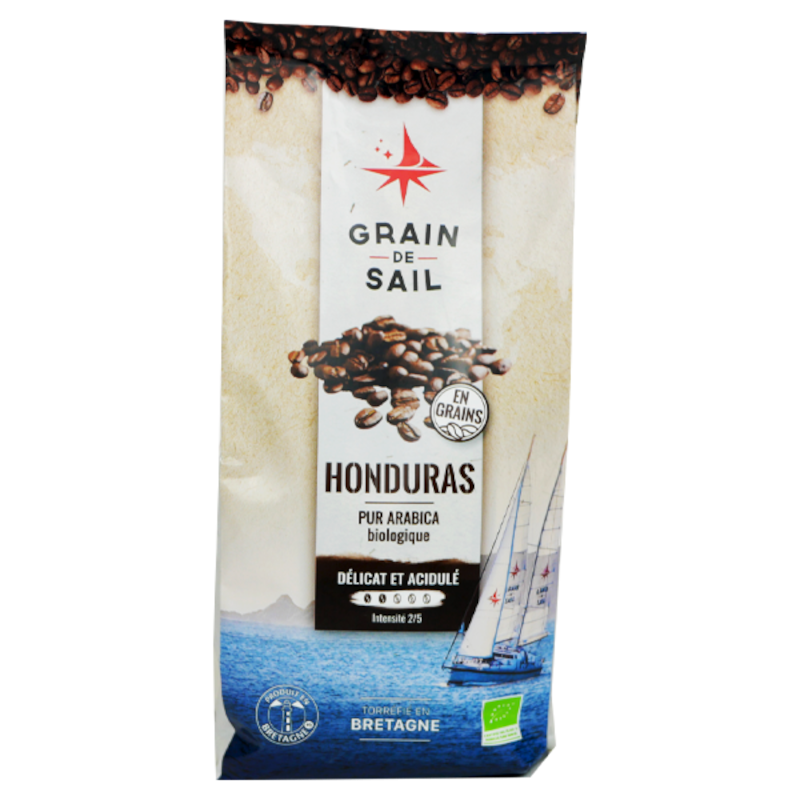 CAFÉ HONDURAS GRAINS BIO - DESCLICS PAYSAN, LE GOÛT DU BIO SOLIDAIRE PRÈS DE CHEZ VOUS