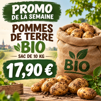 10 KG POMME DE TERRE AGRIA BIO - DESCLICS PAYSAN, LE GOÛT DU BIO SOLIDAIRE PRÈS DE CHEZ VOUS
