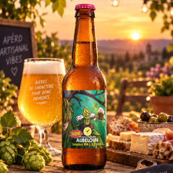 BIÈRE AUBELOUN BIO  - DESCLICS PAYSAN, LE GOÛT DU BIO SOLIDAIRE PRÈS DE CHEZ VOUS