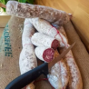 SAUCISSON SEC DE PORC BIO  - DESCLICS PAYSAN, LE GOÛT DU BIO SOLIDAIRE PRÈS DE CHEZ VOUS
