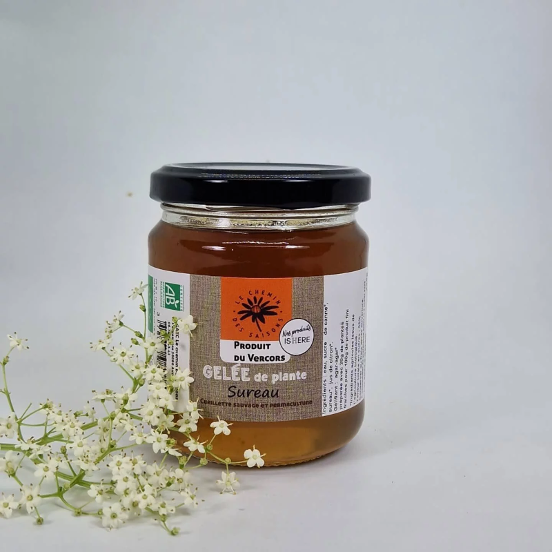 GELÉE DE SUREAU BIO - DESCLICS PAYSAN, LE GOÛT DU BIO SOLIDAIRE PRÈS DE CHEZ VOUS GELÉE DE SUREAU BIO - DESCLICS PAYSAN, LE GOÛT DU BIO SOLIDAIRE PRÈS DE CHEZ VOUS