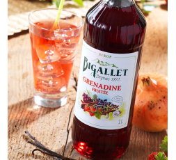 SIROP DE GRENADINE LOCAL - DESCLICS PAYSAN, LE GOÛT DU BIO SOLIDAIRE PRÈS DE CHEZ VOUS