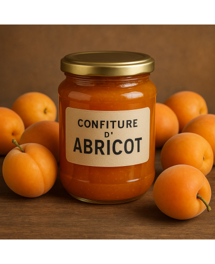 CONFITURE D'ABRICOT LOCAL - DESCLICS PAYSAN, LE GOÛT DU BIO SOLIDAIRE PRÈS DE CHEZ VOUS