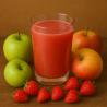 JUS DE POMMES FRAISE LOCAL - DESCLICS PAYSAN, LE GOÛT DU BIO SOLIDAIRE PRÈS DE CHEZ VOUS