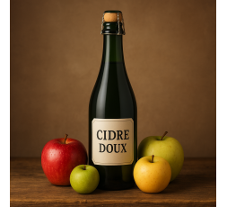 CIDRE DOUX LOCAL - DESCLICS PAYSAN, LE GOÛT DU BIO SOLIDAIRE PRÈS DE CHEZ VOUS