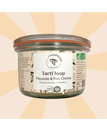TARTI'LOOP PLEUROTE ET POIS CHICHE BIO - DESCLICS PAYSAN, LE GOÛT DU BIO SOLIDAIRE PRÈS DE CHEZ VOUS TARTI'LOOP PLEUROTE ET POIS CHICHE BIO - DESCLICS PAYSAN, LE GOÛT DU BIO SOLIDAIRE PRÈS DE CHEZ VOUS