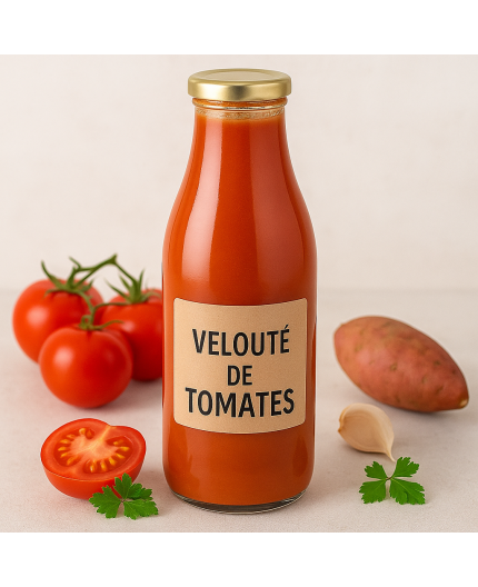 VELOUTÉ DE TOMATES ANCIENNES BIO - DESCLICS PAYSAN, LE GOÛT DU BIO SOLIDAIRE PRÈS DE CHEZ VOUS VELOUTÉ DE TOMATES ANCIENNES BIO - DESCLICS PAYSAN, LE GOÛT DU BIO SOLIDAIRE PRÈS DE CHEZ VOUS
