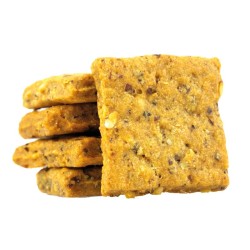 BISCUITS APÉRITIFS TOMATE BASILIC BIO  - DESCLICS PAYSAN, LE GOÛT DU BIO SOLIDAIRE PRÈS DE CHEZ VOUS