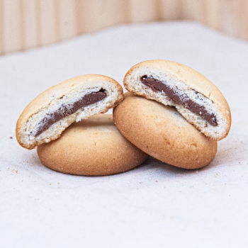 BISCUIT COEUR CHOCO NOISETTE BIO  - DESCLICS PAYSAN, LE GOÛT DU BIO SOLIDAIRE PRÈS DE CHEZ VOUS